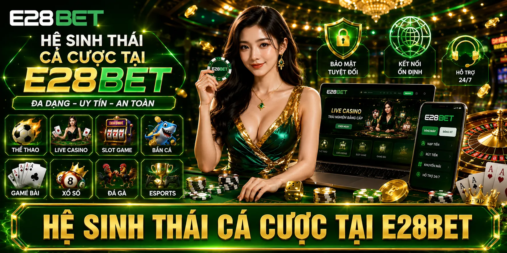 Hệ Sinh Thái Cá Cược Tại E28BET Hệ Sinh Thái Cá Cược Tại E28BET
